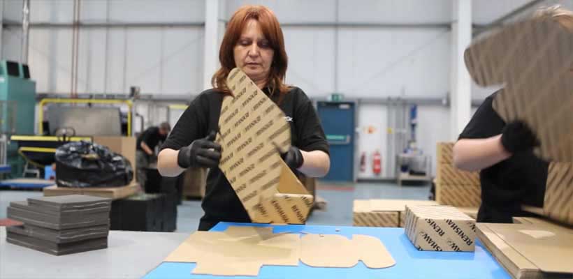 VCI cardboard packaging