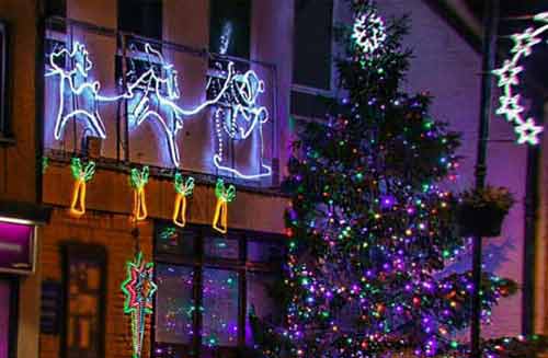 Cricklade Christmas lights
