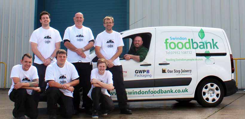 GWP fundraising for Swindon Foodbank