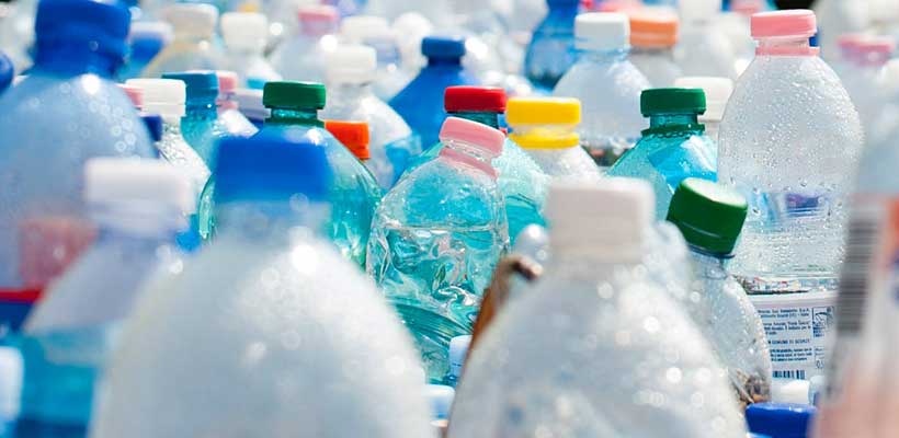 Plastic bottles covered by the packaging waste regs