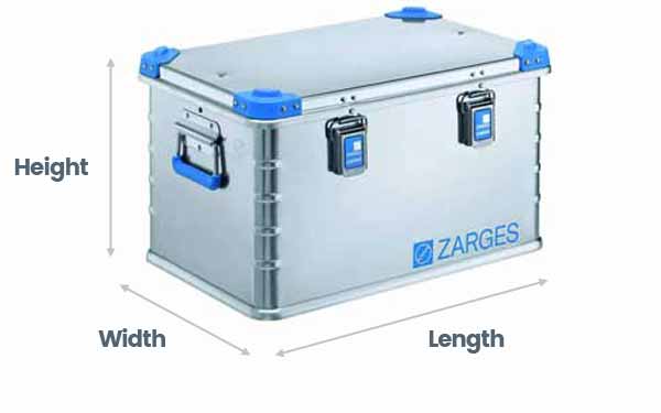 Zarges Eurobox sizes guide Zarges Eurobox sizes guide