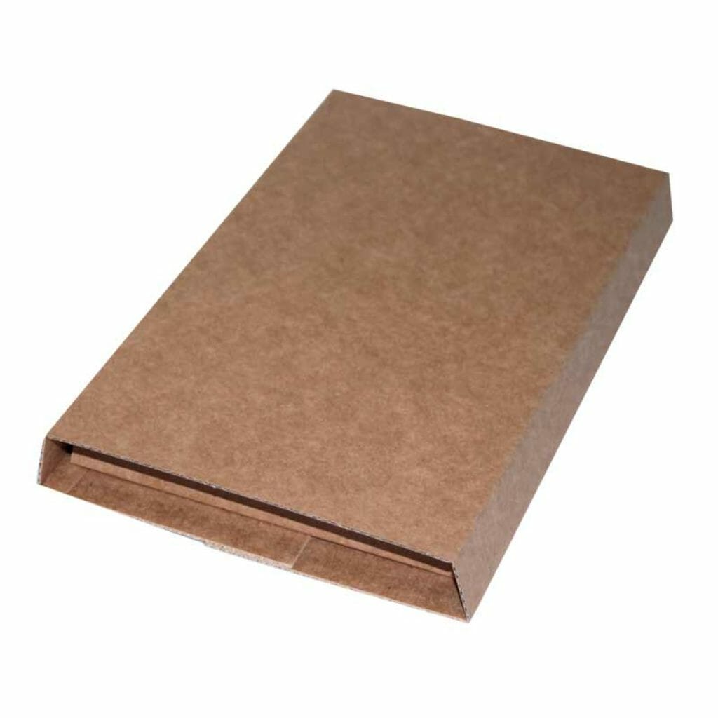 Postal / Book Wraps Custom Size Cardboard Book Mailers GWP Packaging