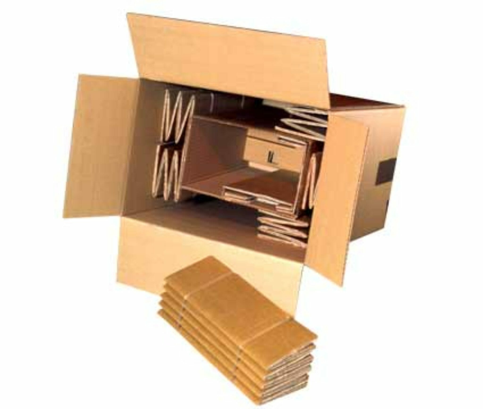 Foam Alternative Corrispring Cardboard Cushioning Inserts GWP Packaging
