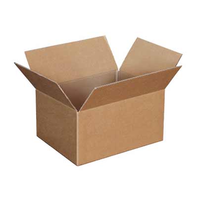 Single walled cardboard box