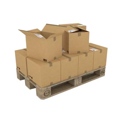 FSC Pallet optimised boxes