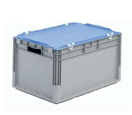 euro container hinged lid