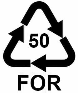 50 FOR wood packaging symbol