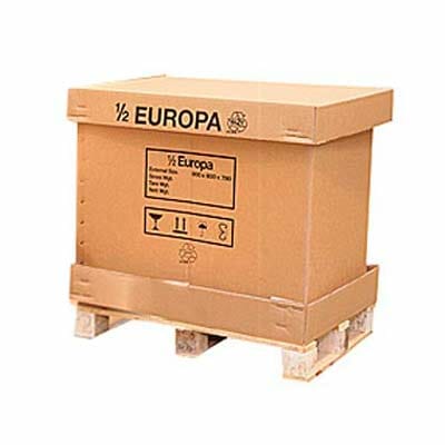 Half euro pallet boxes