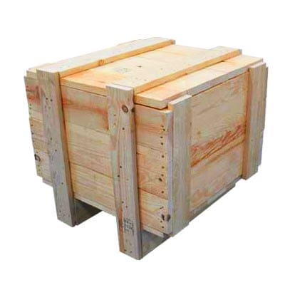 Softwood crate