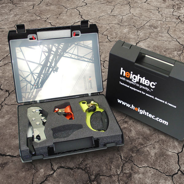 Black Hofbauer cases with foam inserts and printing