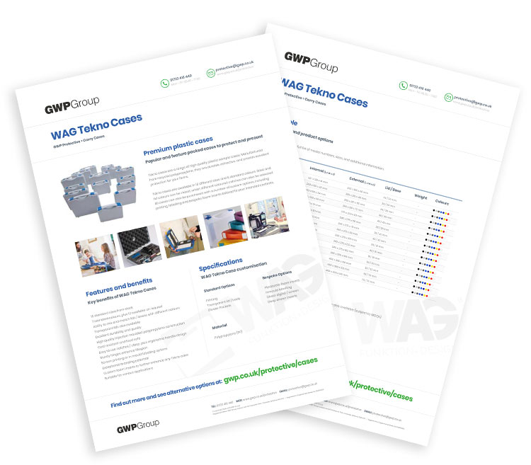 Tekno case datasheet