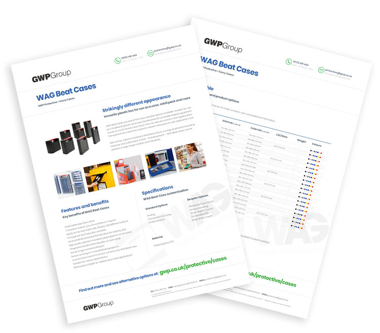 WAG Beat case datasheet