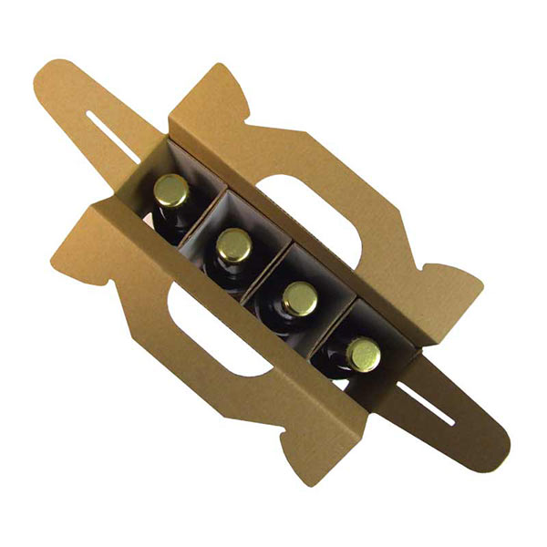 Bottle carrier with dividers