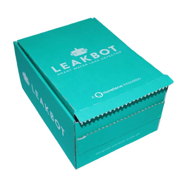Boxes with peel and seal strip