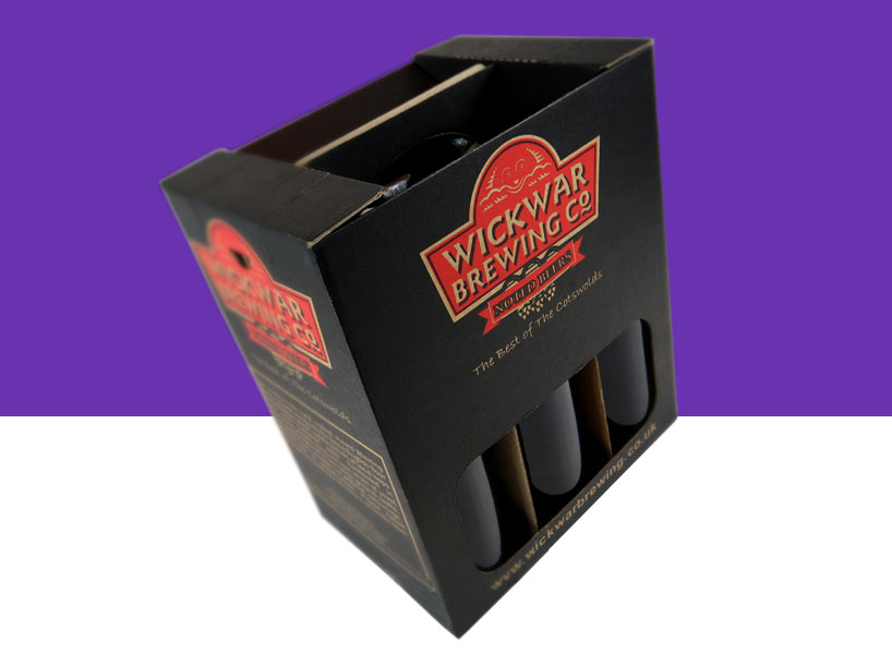 Cardboard bottle carrier