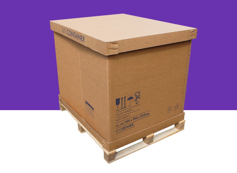 Cardboard pallet boxes Cardboard pallet boxes