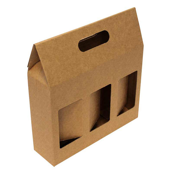 Corrugated bottle packs