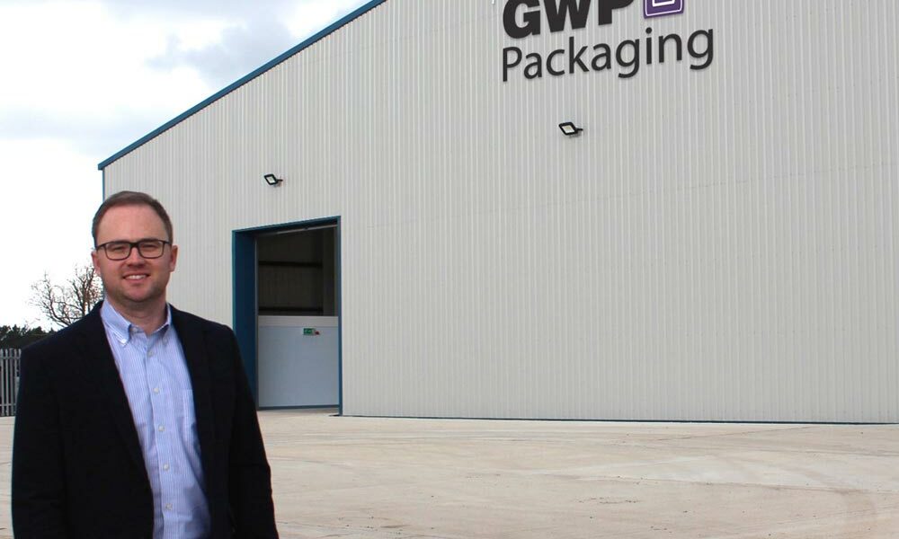 James Pedley Operations Manager James Pedley Operations Manager outside GWP Packaging's warehouse