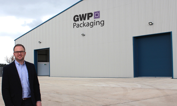 James Pedley Operations Manager outside GWP Packaging's warehouse
