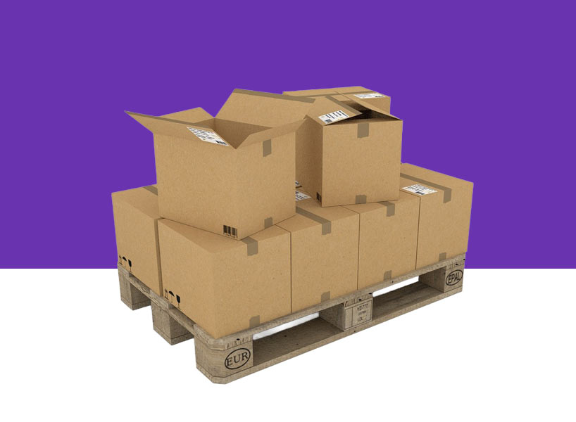 Pallet-optimised boxes