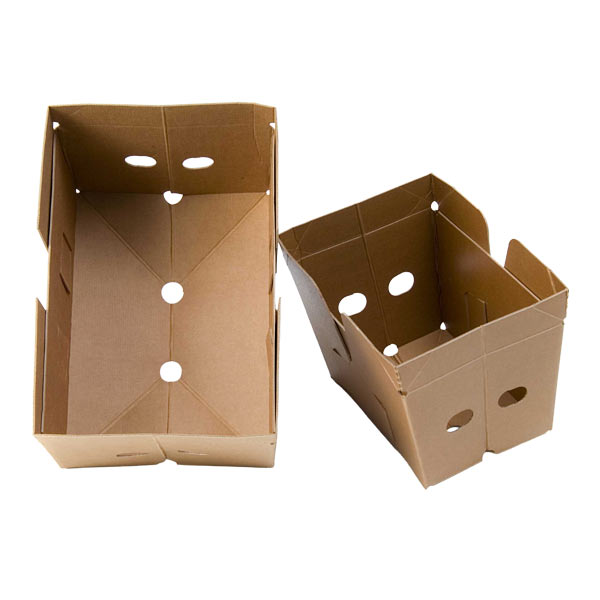Cardboard produce trays