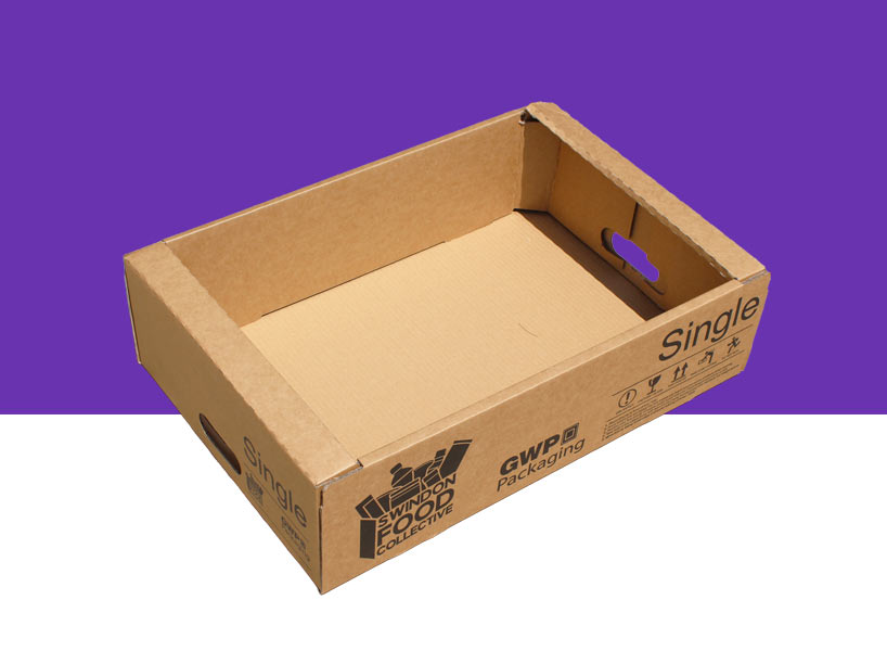 Custom cardboard trays