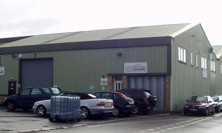 Corstat Containers The Corstat Containers manufacturing site in Royal Wootton Bassett.