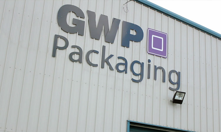 The outside of GWP Packaging's factory