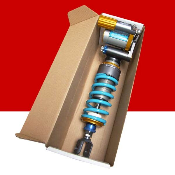 Anti abrasion cardboard Car suspension parts in a box made of anti abrasion cardboard