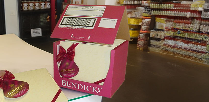 Bendicks retail packaging