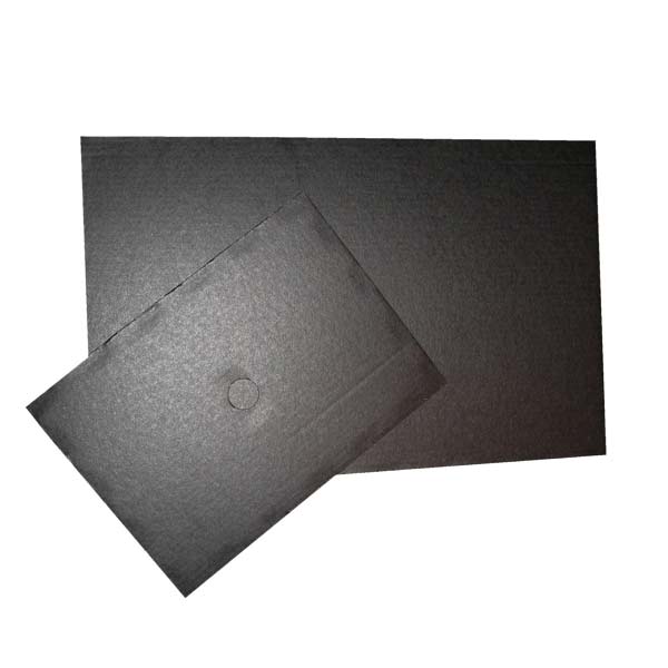 Black conductive cardboard Black conductive cardboard