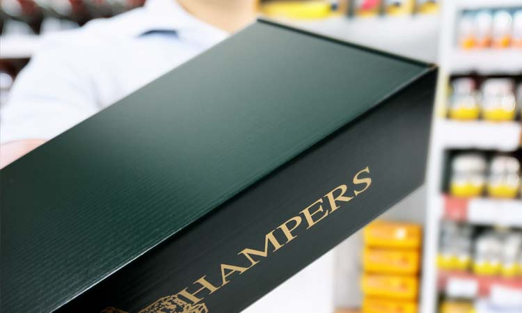 Coated cardboard packaging