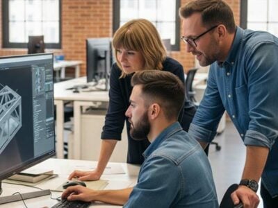 Packaging design approach A team of packaging designers working on a customer brief