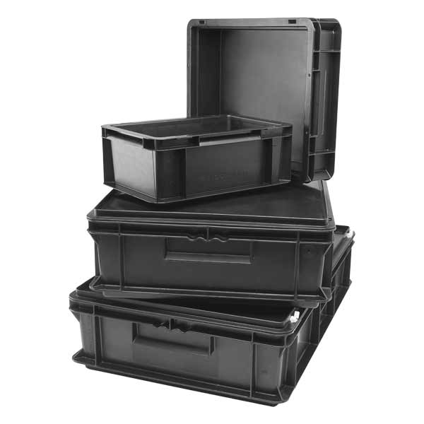 Conductive tote boxes