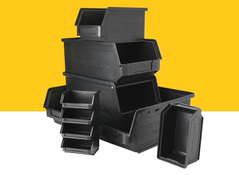 Plastic ESD parts bins
