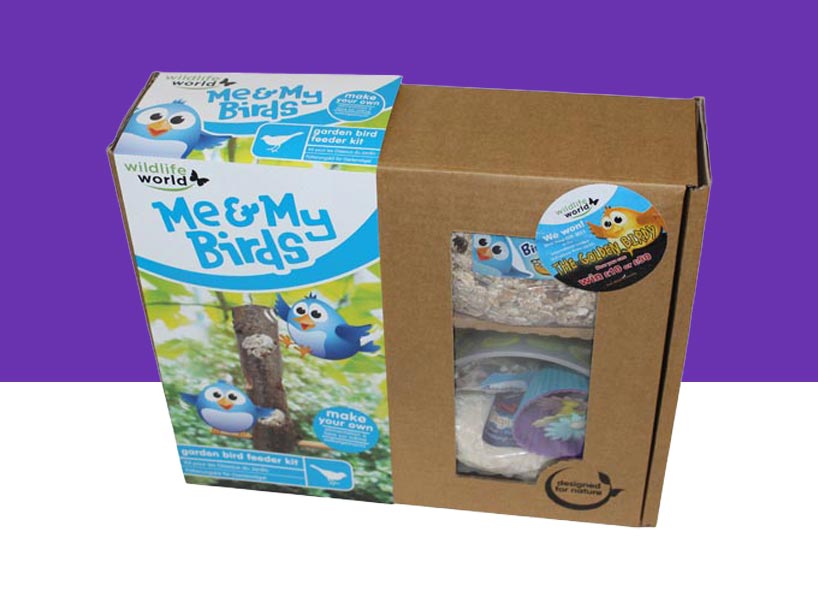 Cardboard window box