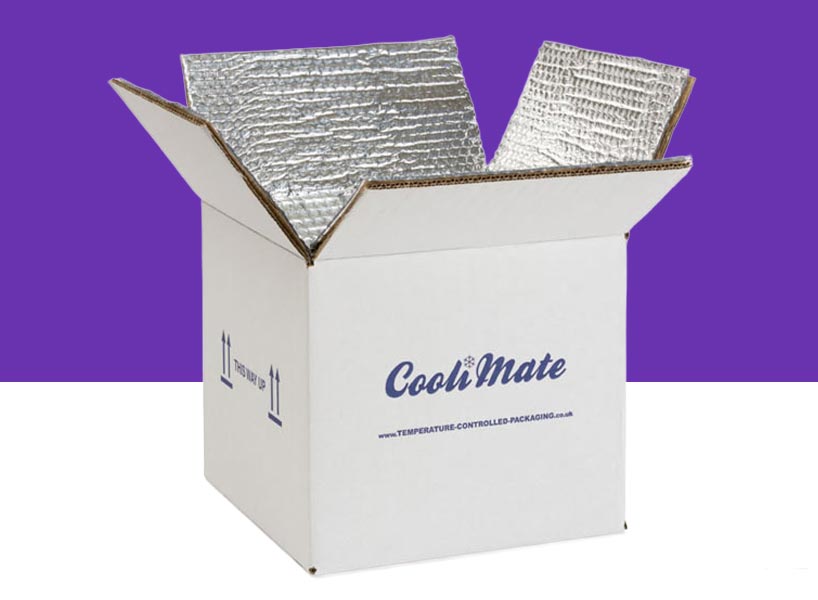 Foil-lined packing boxes