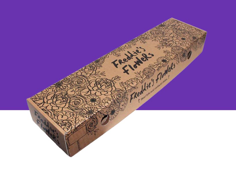 Printed cardboard subscription box Printed cardboard subscription box