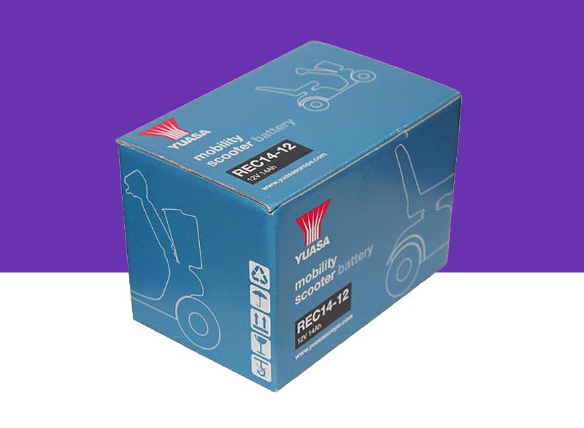 Printed product packaging boxes