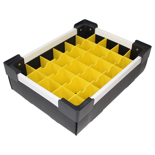 Plastic box divider insert sets Plastic box divider insert sets