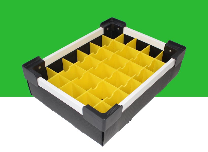 Plastic box divider inserts Plastic box divider inserts