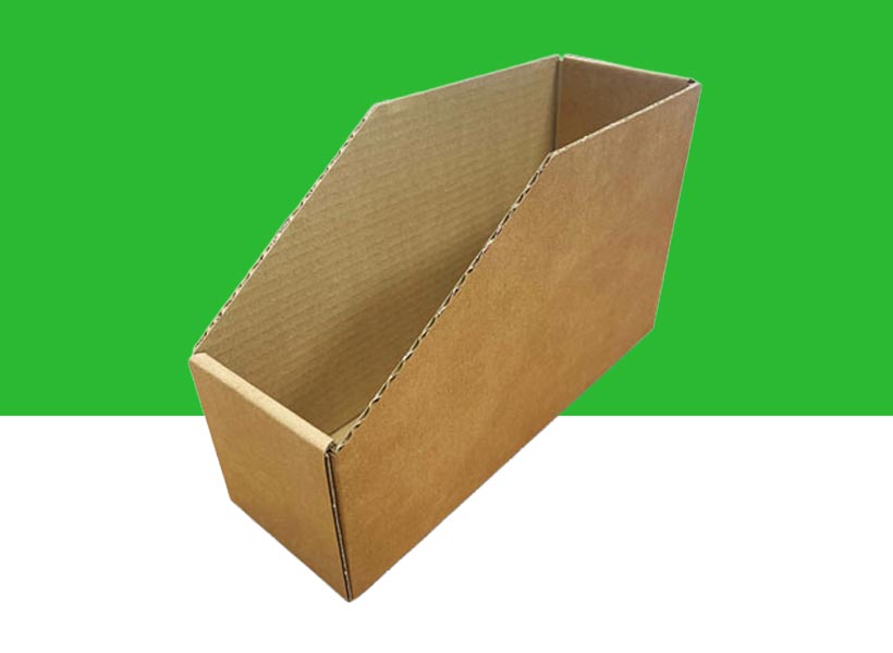 Cardboard parts bins