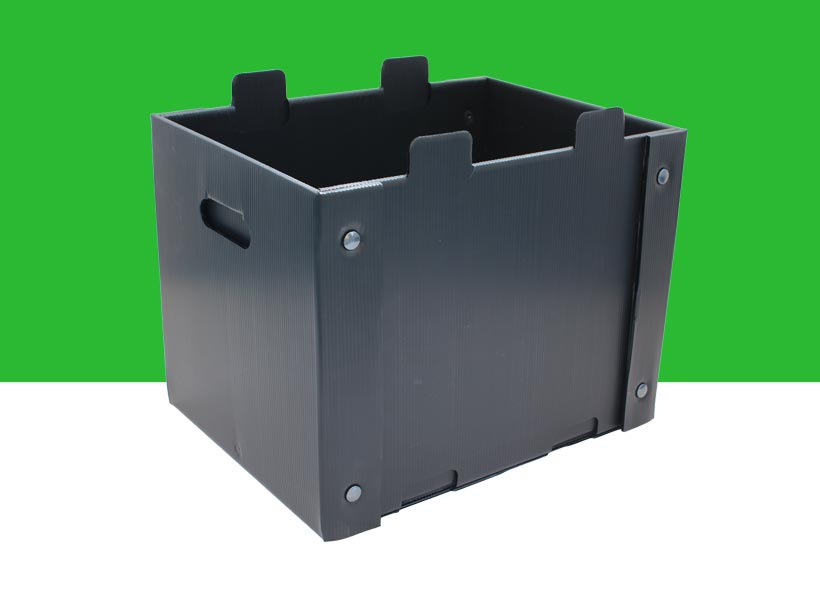 Collapsible tote box