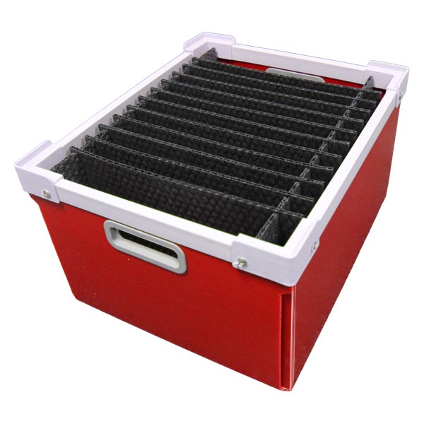 Corrugated tote box