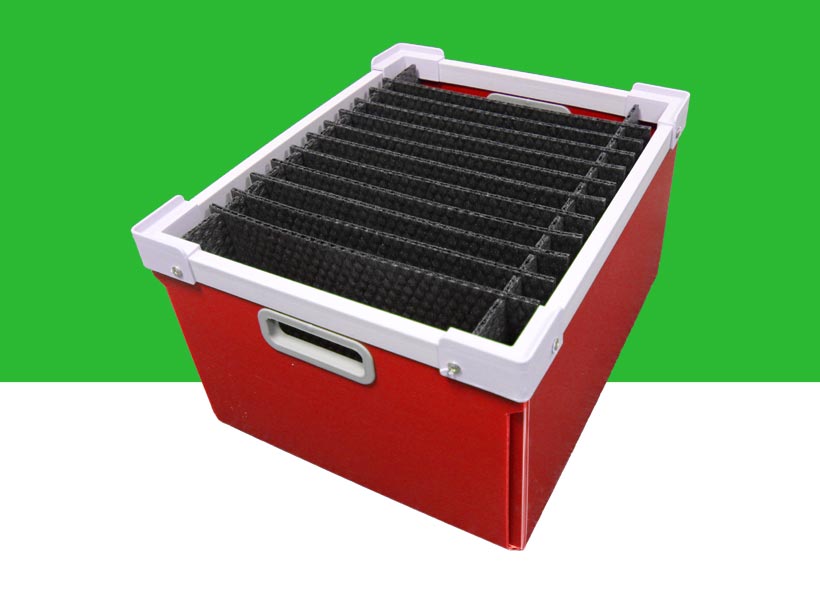 Corrugated tote boxes