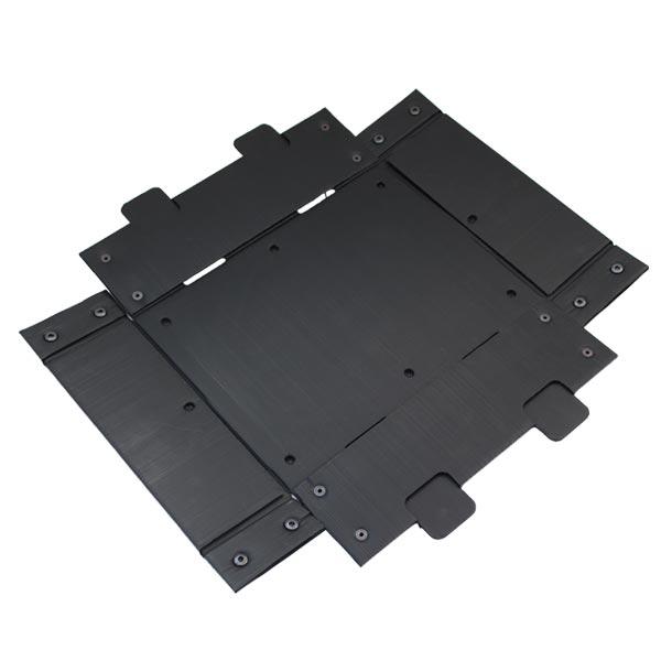 Foldable plastic container