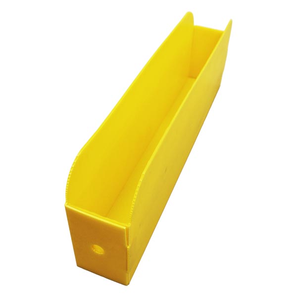 Long parts storage bins