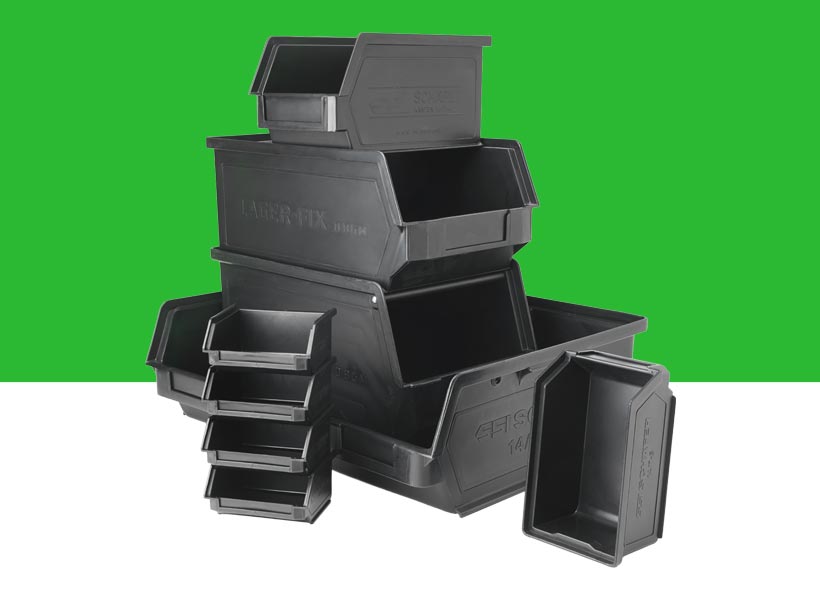 Plastic small parts bins Plastic small parts bins