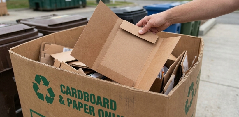 Cardboard recycling