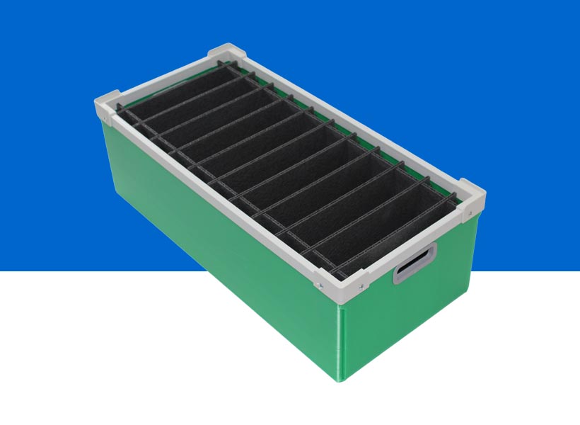 Foam dividers for boxes Foam dividers for boxes